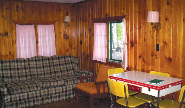 Inside cabin #6. 